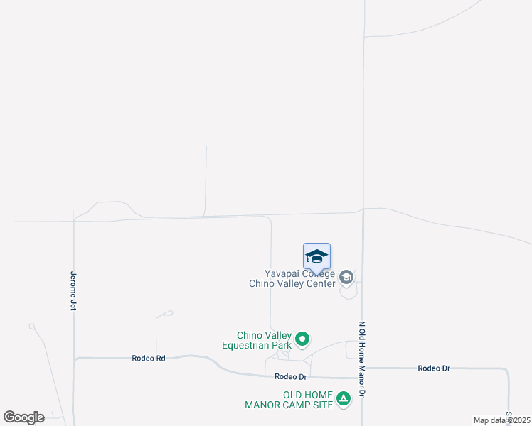 map of restaurants, bars, coffee shops, grocery stores, and more near 2275 North Old Home Manor Drive in Chino Valley