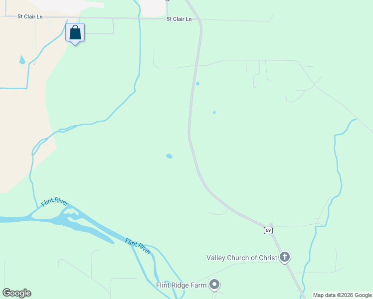map of restaurants, bars, coffee shops, grocery stores, and more near 3936 Maysville Road Northeast in Huntsville