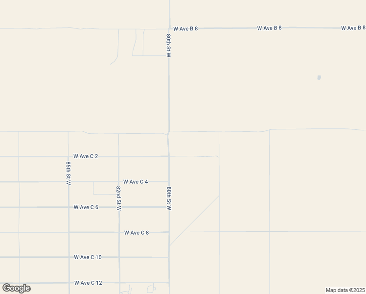 map of restaurants, bars, coffee shops, grocery stores, and more near West Avenue C in Lancaster