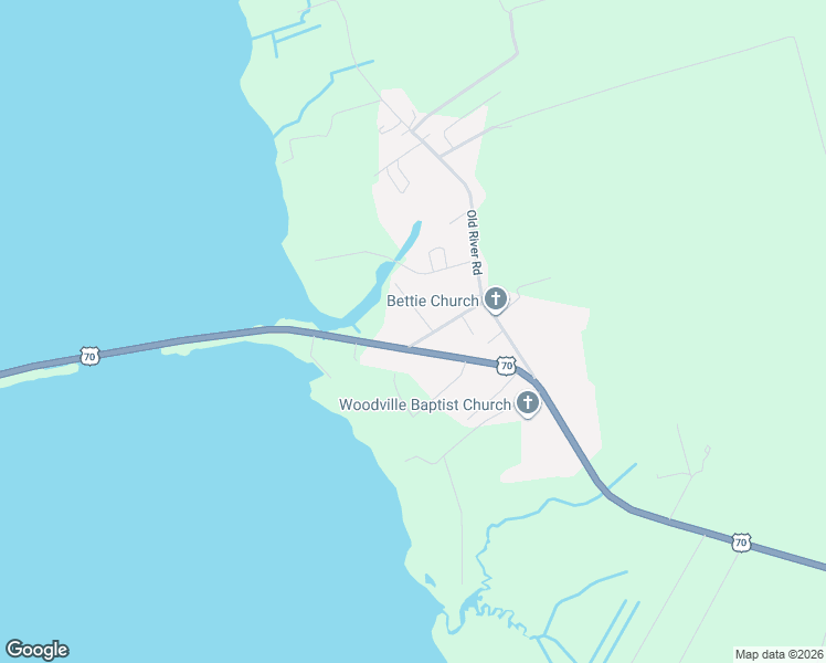 map of restaurants, bars, coffee shops, grocery stores, and more near 117 Arthur Road in Beaufort