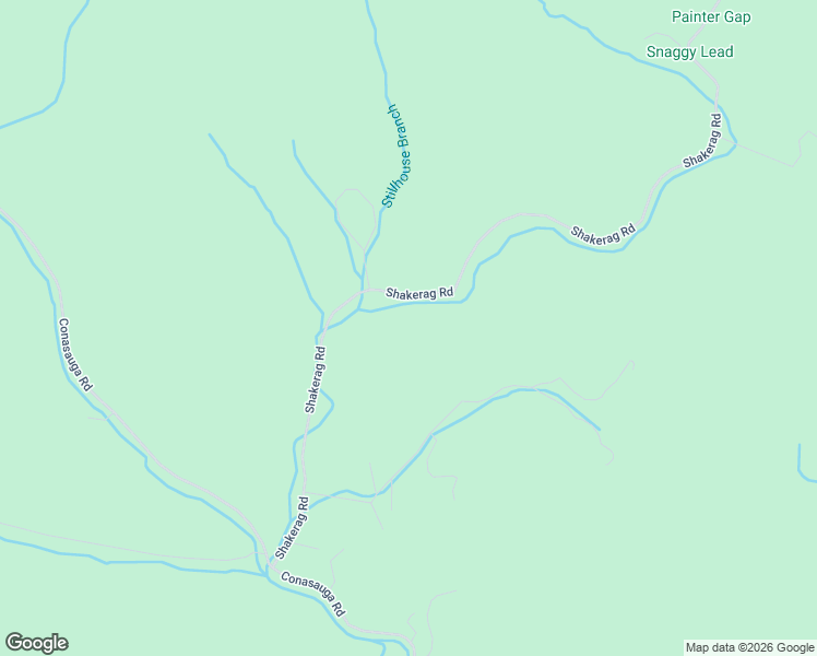 map of restaurants, bars, coffee shops, grocery stores, and more near 7233 Shakerag Road in Ellijay