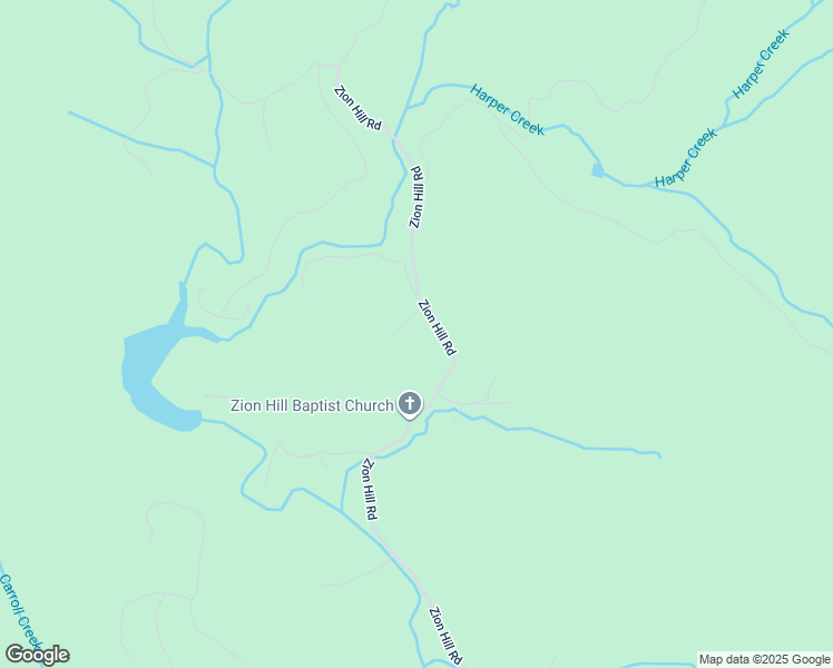 map of restaurants, bars, coffee shops, grocery stores, and more near 2441 Zion Hill Road in Ellijay