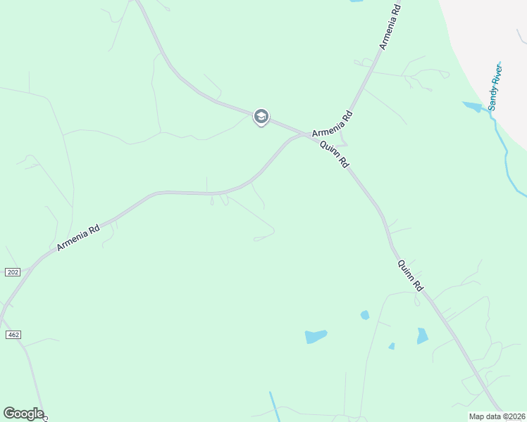 map of restaurants, bars, coffee shops, grocery stores, and more near 3490 Armenia Road in Chester