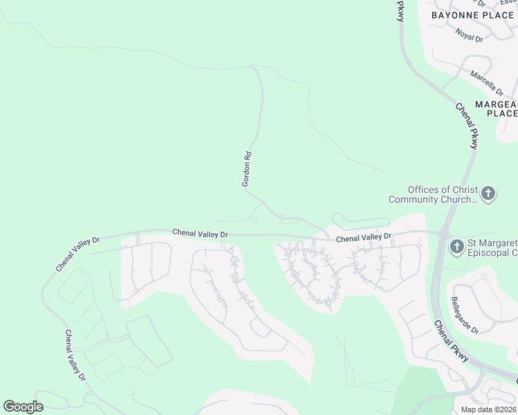 map of restaurants, bars, coffee shops, grocery stores, and more near 2747 Gordon Road in Little Rock