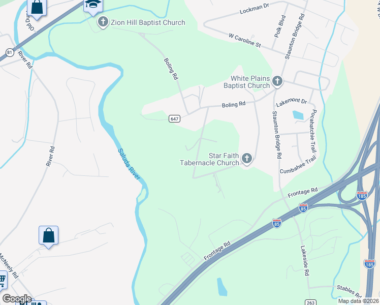 map of restaurants, bars, coffee shops, grocery stores, and more near 227 Kondros Circle in Greenville