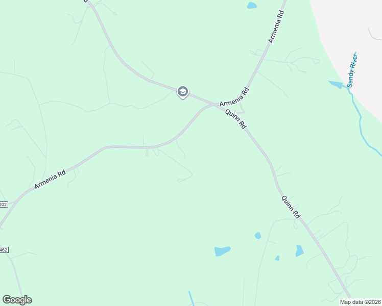 map of restaurants, bars, coffee shops, grocery stores, and more near 3490 Armenia Road in Chester