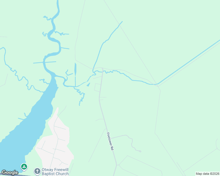 map of restaurants, bars, coffee shops, grocery stores, and more near 530 Firetower Road in Beaufort