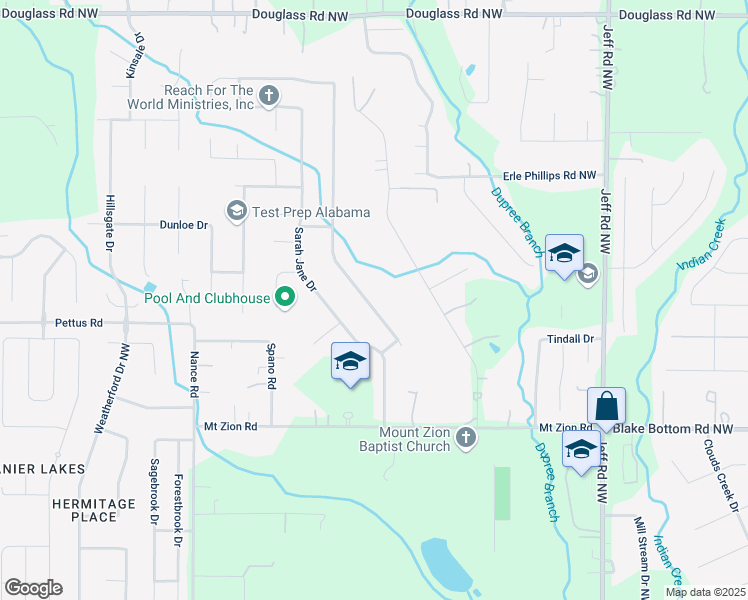 map of restaurants, bars, coffee shops, grocery stores, and more near 327 Jasmine Drive in Madison