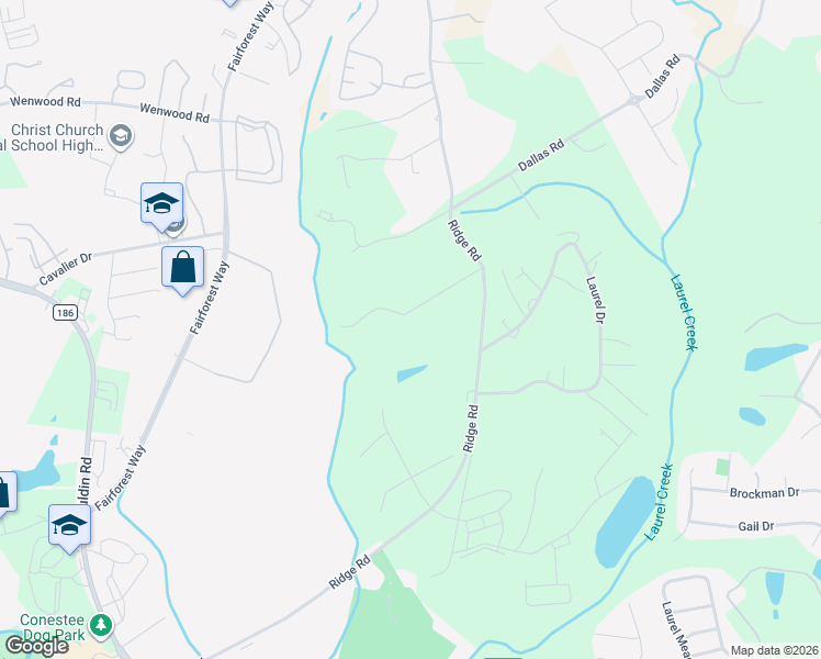 map of restaurants, bars, coffee shops, grocery stores, and more near 531 Ridgewood Drive in Greenville