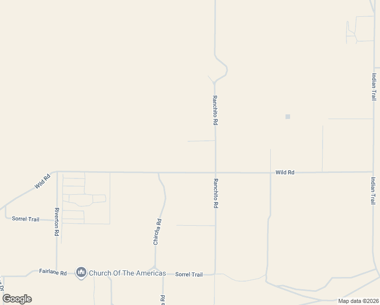 map of restaurants, bars, coffee shops, grocery stores, and more near 16736 Wild Road in Helendale