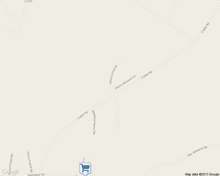 map of restaurants, bars, coffee shops, grocery stores, and more near 105 Cherry Grove Drive in Richlands