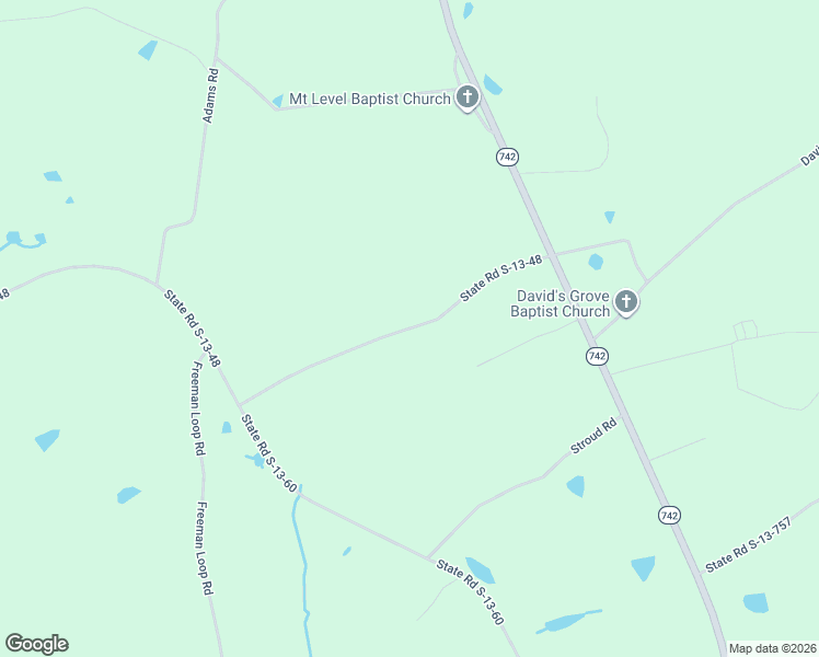 map of restaurants, bars, coffee shops, grocery stores, and more near Land of Promise Road in Chesterfield