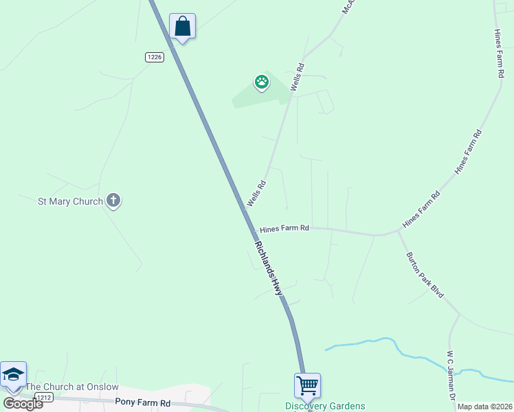 map of restaurants, bars, coffee shops, grocery stores, and more near 980 Wells Road in Jacksonville