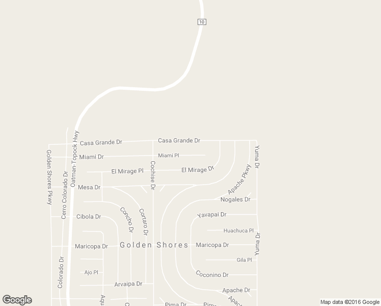 map of restaurants, bars, coffee shops, grocery stores, and more near 5335 Miami Place in Topock