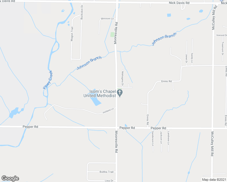 map of restaurants, bars, coffee shops, grocery stores, and more near 16293 Mooresville Road in Athens