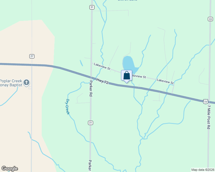 map of restaurants, bars, coffee shops, grocery stores, and more near 12186 U.S. 72 in Athens