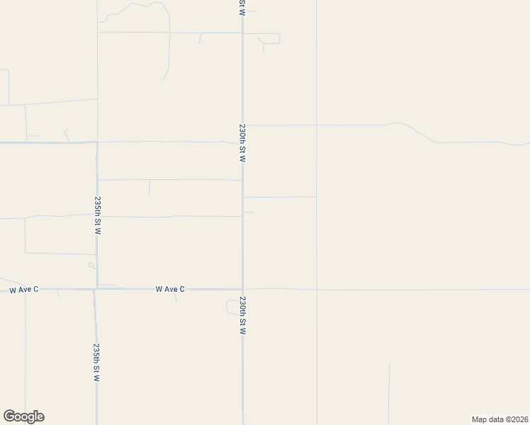 map of restaurants, bars, coffee shops, grocery stores, and more near 50206 230th Street West in Lancaster