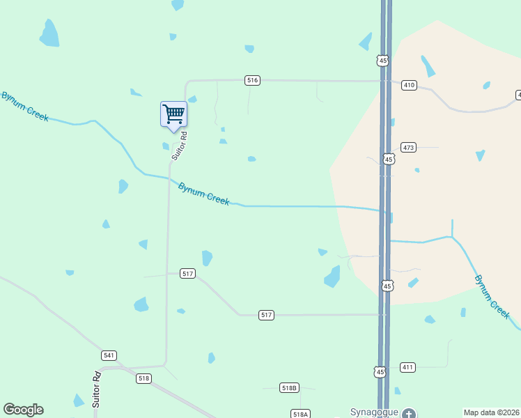 map of restaurants, bars, coffee shops, grocery stores, and more near in Biggersville