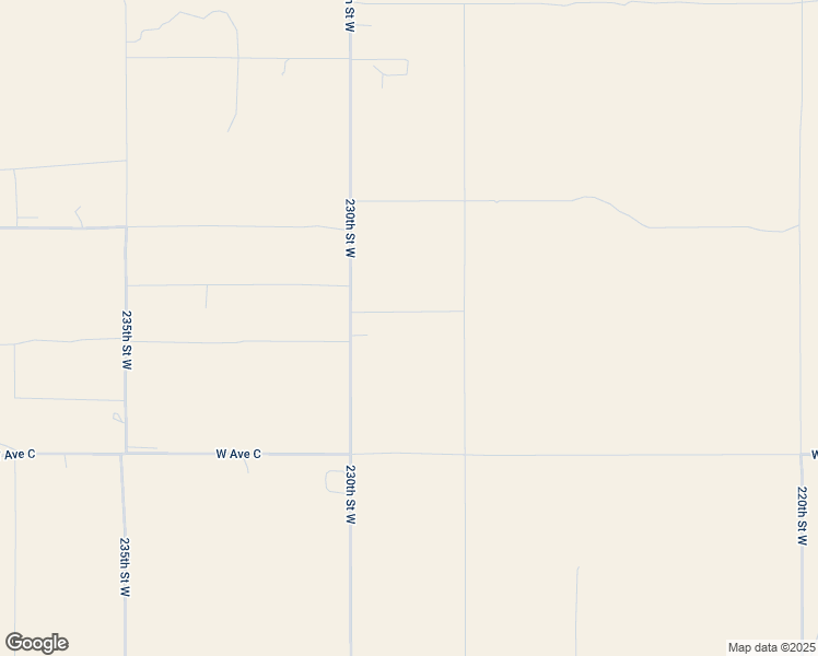 map of restaurants, bars, coffee shops, grocery stores, and more near 50206 230th Street West in Lancaster