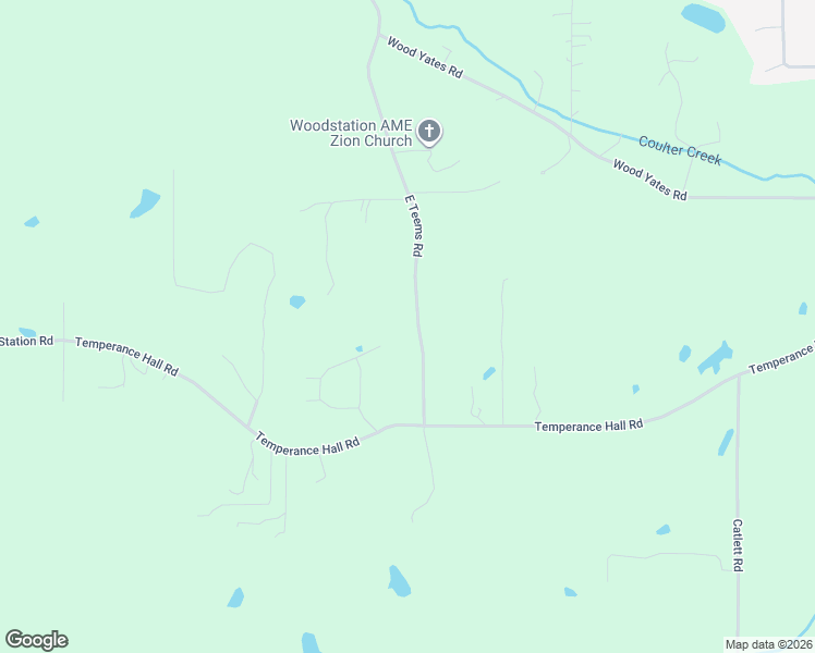 map of restaurants, bars, coffee shops, grocery stores, and more near 259 Teems Road in Ringgold