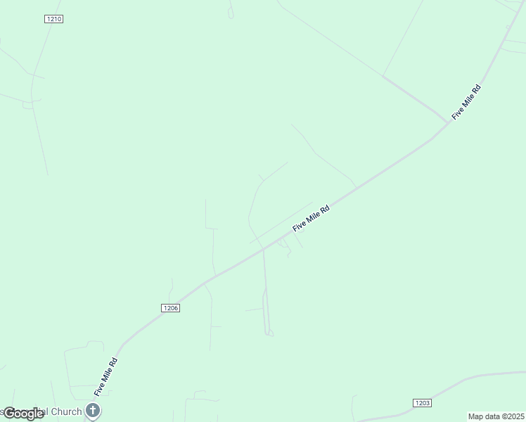 map of restaurants, bars, coffee shops, grocery stores, and more near 106 Cherry Grove Drive in Richlands