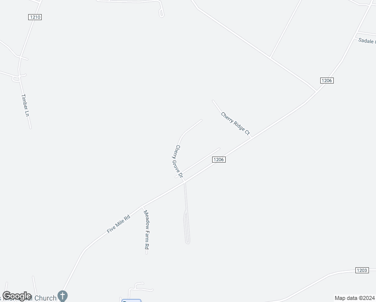map of restaurants, bars, coffee shops, grocery stores, and more near 108 Cherry Grove Drive in Richlands