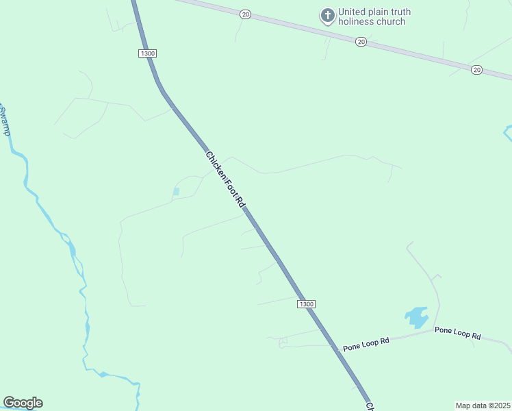 map of restaurants, bars, coffee shops, grocery stores, and more near 6138 Chicken Foot Road in Saint Pauls