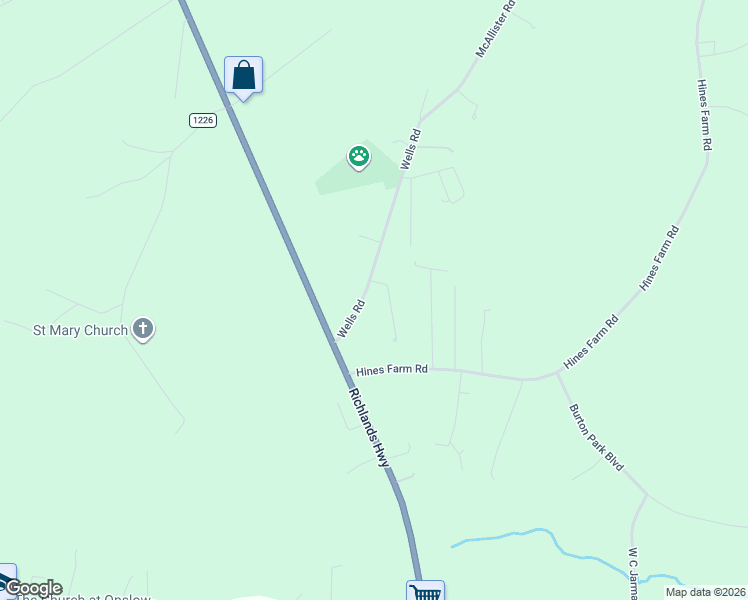 map of restaurants, bars, coffee shops, grocery stores, and more near 901-1015 Wells Rd in Jacksonville