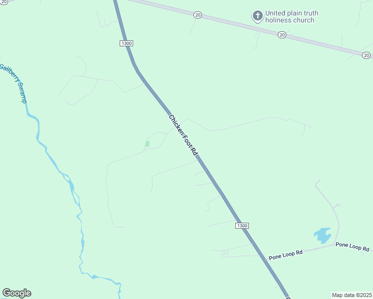 map of restaurants, bars, coffee shops, grocery stores, and more near 6247 Chicken Foot Road in Saint Pauls