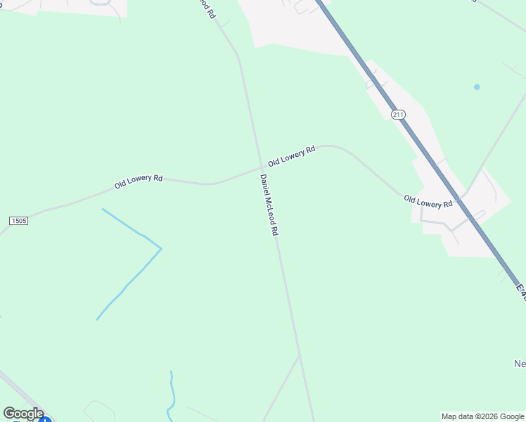 map of restaurants, bars, coffee shops, grocery stores, and more near 3833 Daniel McLeod Road in Red Springs