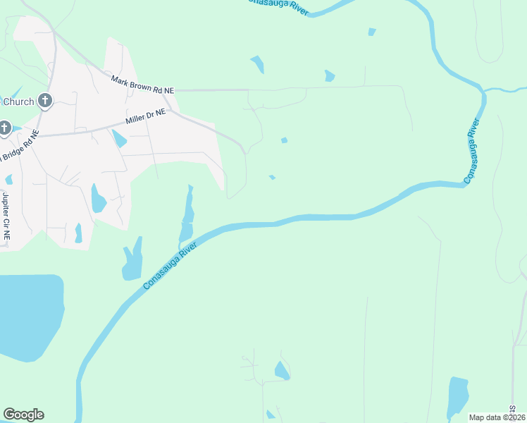 map of restaurants, bars, coffee shops, grocery stores, and more near 3857B Miller Drive Northeast in Dalton