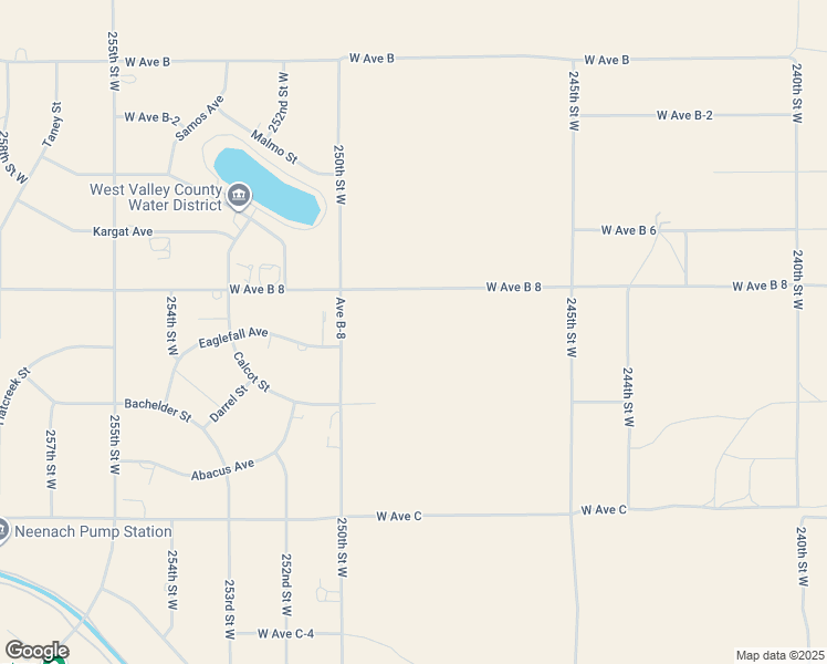 map of restaurants, bars, coffee shops, grocery stores, and more near West Avenue B in Del Sur