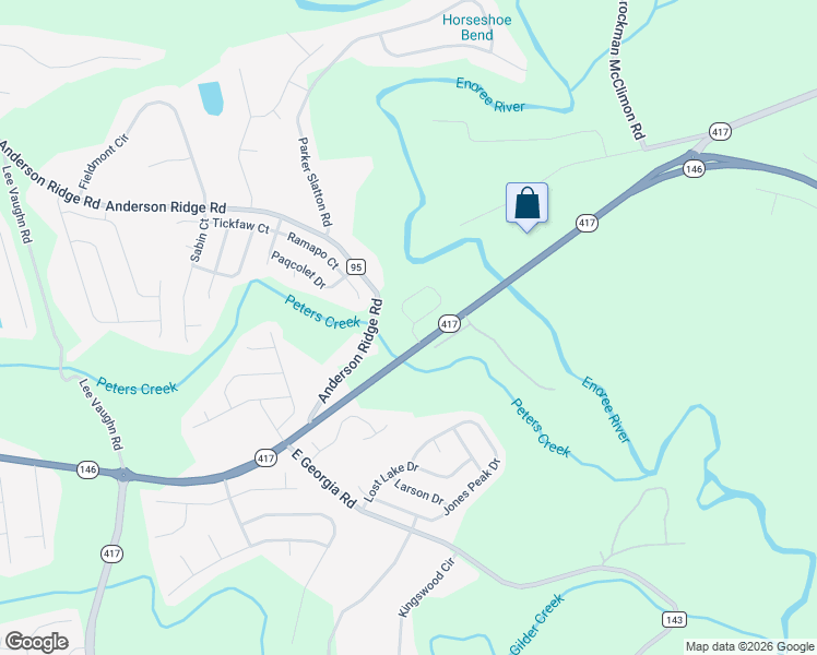 map of restaurants, bars, coffee shops, grocery stores, and more near 3907-3981 Woodruff Road in Simpsonville