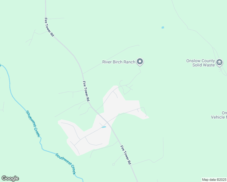 map of restaurants, bars, coffee shops, grocery stores, and more near 203 Arbor Court in Richlands