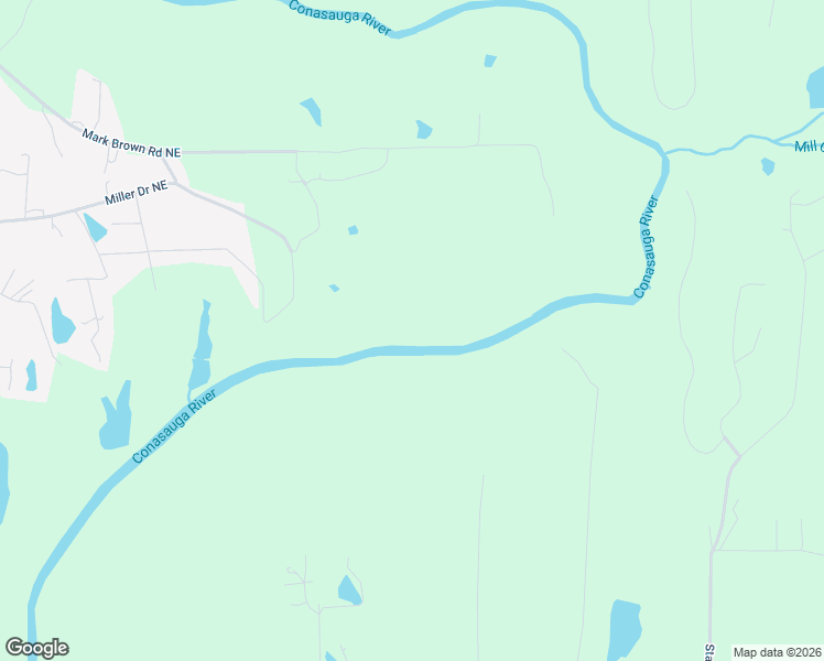 map of restaurants, bars, coffee shops, grocery stores, and more near 3857B Miller Drive Northeast in Dalton
