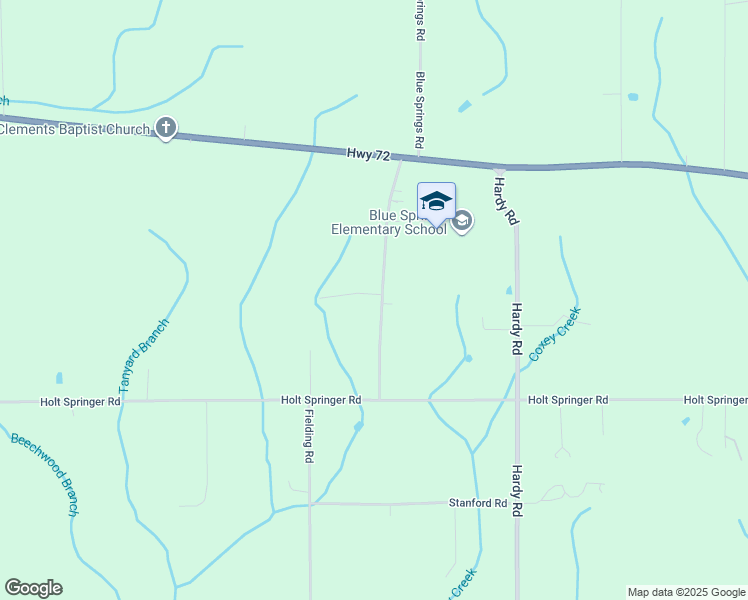 map of restaurants, bars, coffee shops, grocery stores, and more near 16239 Log Cabin Road in Athens