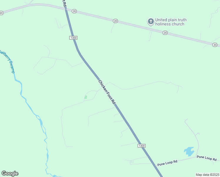 map of restaurants, bars, coffee shops, grocery stores, and more near 6324 Chicken Foot Road in Saint Pauls