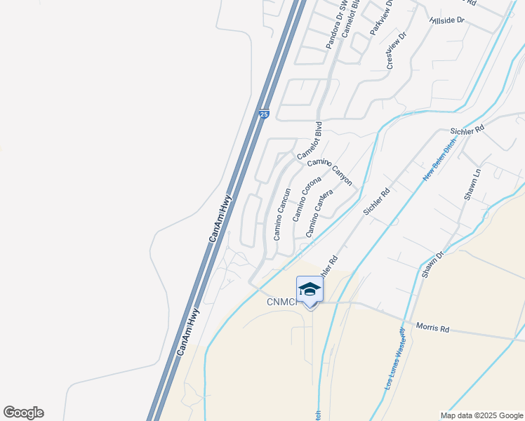 map of restaurants, bars, coffee shops, grocery stores, and more near 1870 Camino Rincon in Los Lunas
