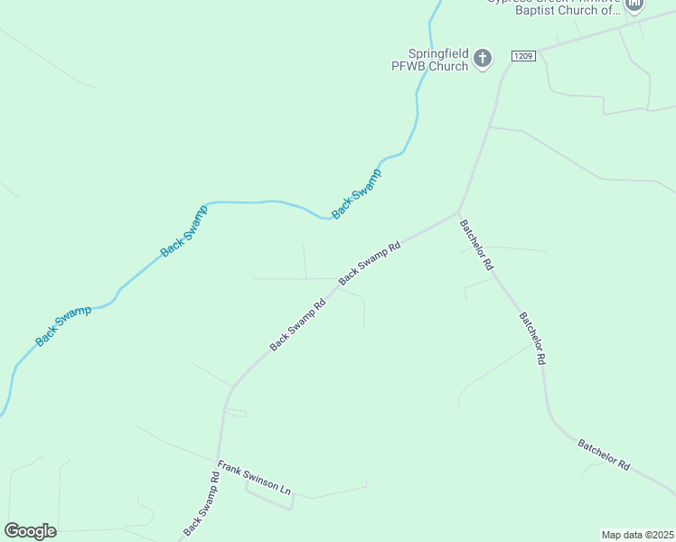 map of restaurants, bars, coffee shops, grocery stores, and more near 894 Cypress Creek Road in Richlands