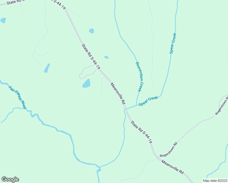 map of restaurants, bars, coffee shops, grocery stores, and more near 2543 Meansville Road in Jonesville