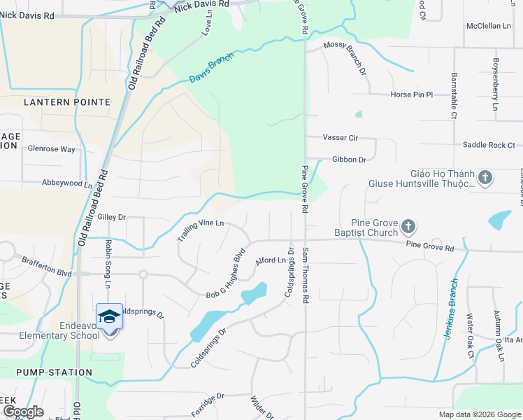 map of restaurants, bars, coffee shops, grocery stores, and more near 103 Catalpa Court in Harvest