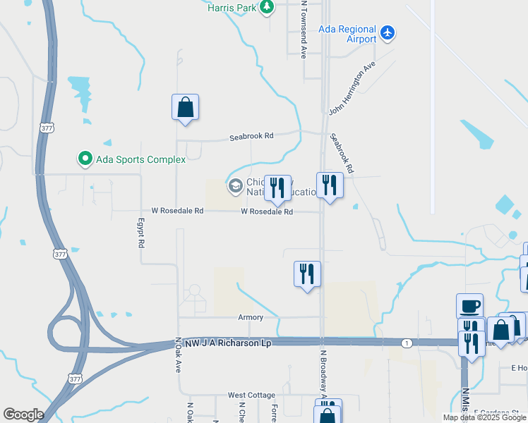 Rosedale Road, Ada OK Walk Score