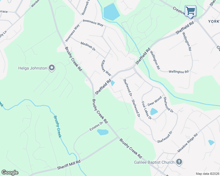 map of restaurants, bars, coffee shops, grocery stores, and more near 153 Sheffield Road in Easley