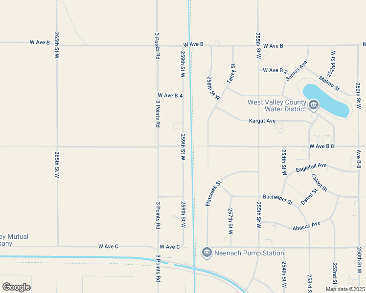 map of restaurants, bars, coffee shops, grocery stores, and more near 15500 West Avenue B-8 in Lancaster