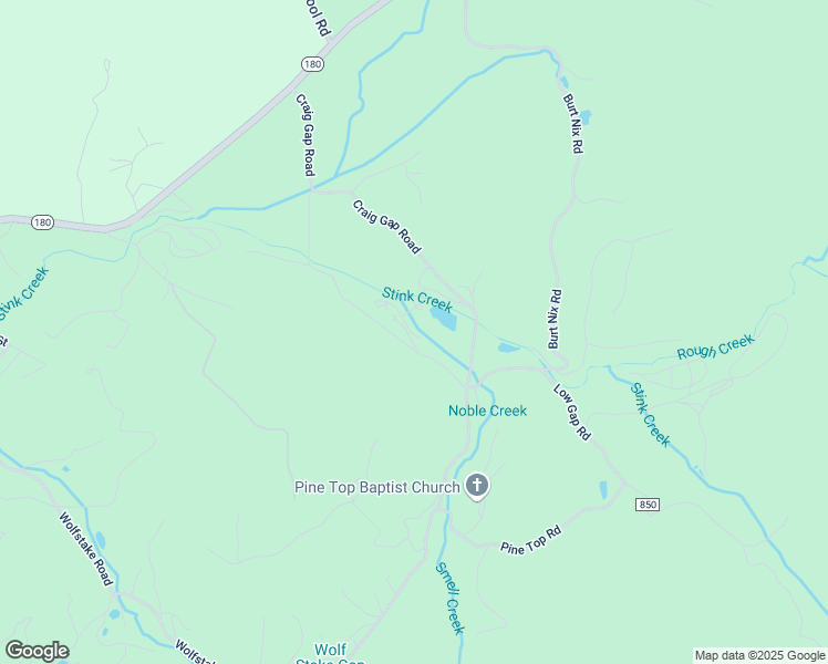 map of restaurants, bars, coffee shops, grocery stores, and more near 109 Lauren Drive in Blairsville