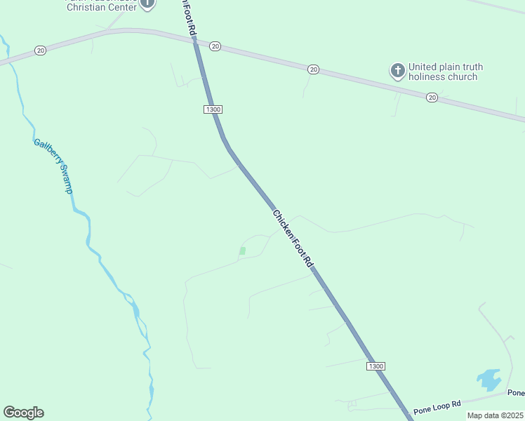 map of restaurants, bars, coffee shops, grocery stores, and more near 6449 Chicken Foot Road in Saint Pauls