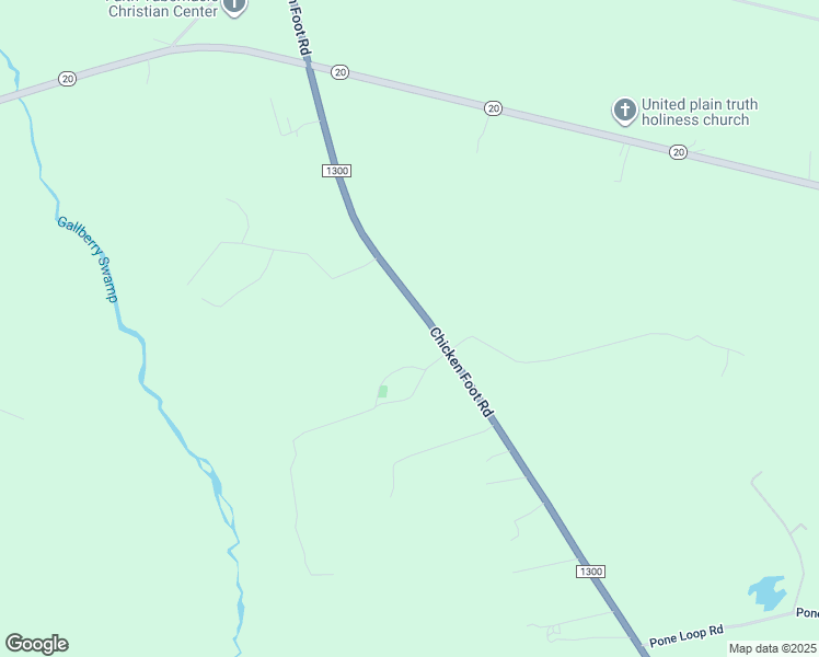 map of restaurants, bars, coffee shops, grocery stores, and more near 6449 Chicken Foot Road in Saint Pauls