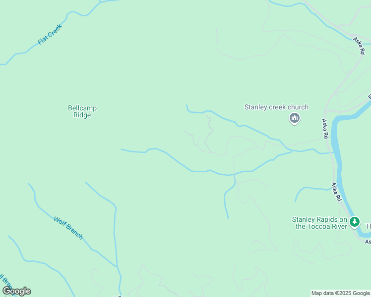 map of restaurants, bars, coffee shops, grocery stores, and more near 945 Harrison and Ada Road in Blue Ridge