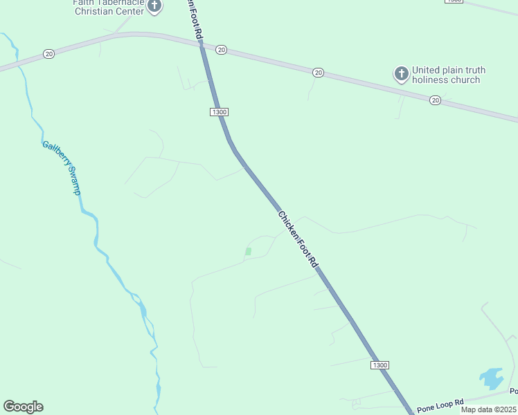 map of restaurants, bars, coffee shops, grocery stores, and more near 6485 Chicken Foot Road in Saint Pauls