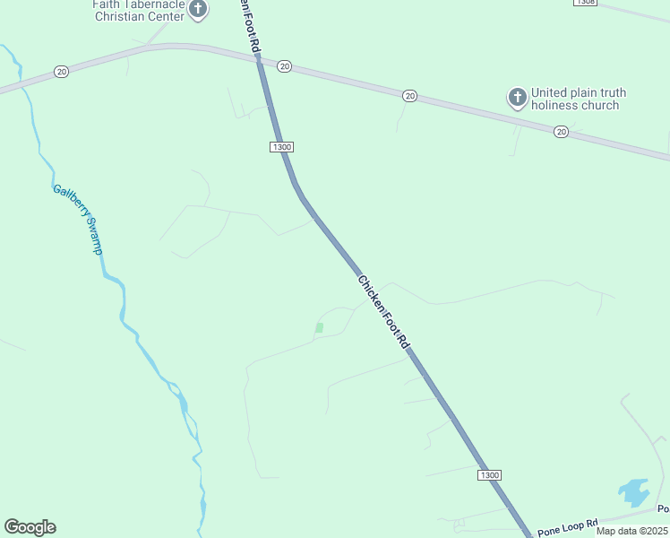 map of restaurants, bars, coffee shops, grocery stores, and more near 6485 Chicken Foot Road in Saint Pauls